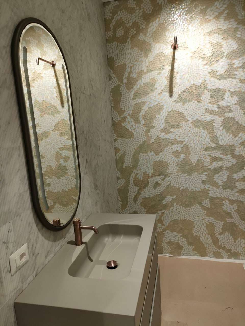 Mosaico SICIS nella doccia